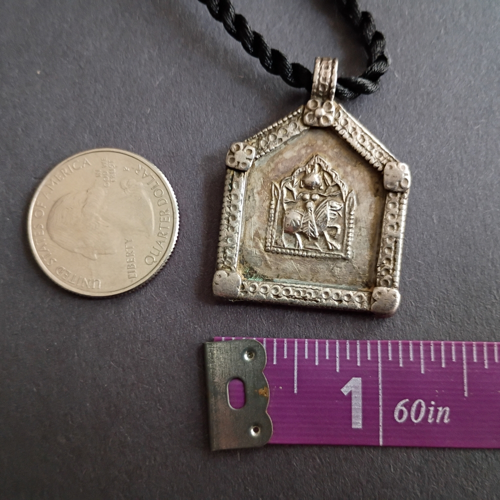 Artisan Silver Pendant Necklace